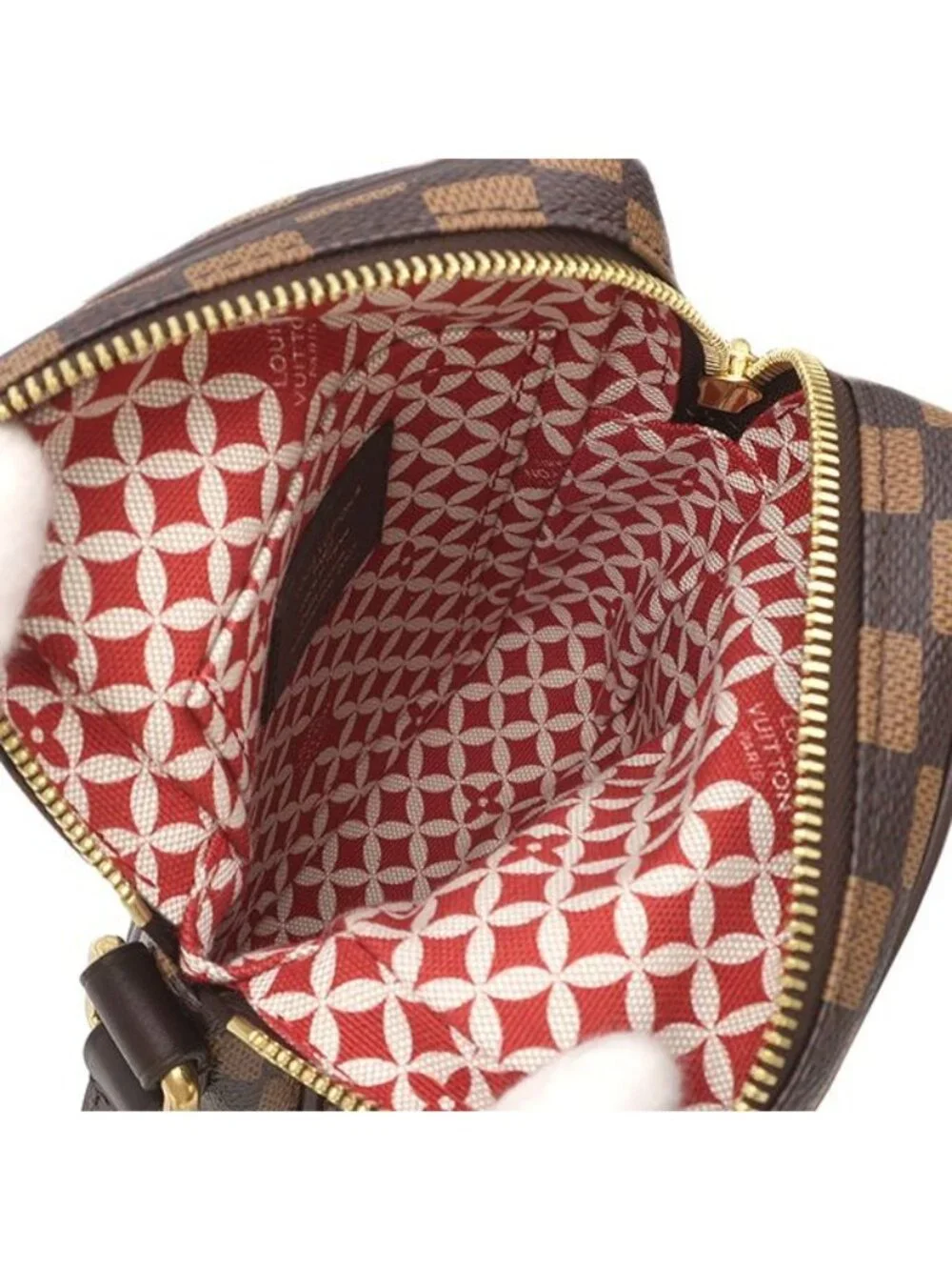 Louis Vuitton Shoulder Bag Amazon Damier Canvas Ebene Gold Pharrell Williams